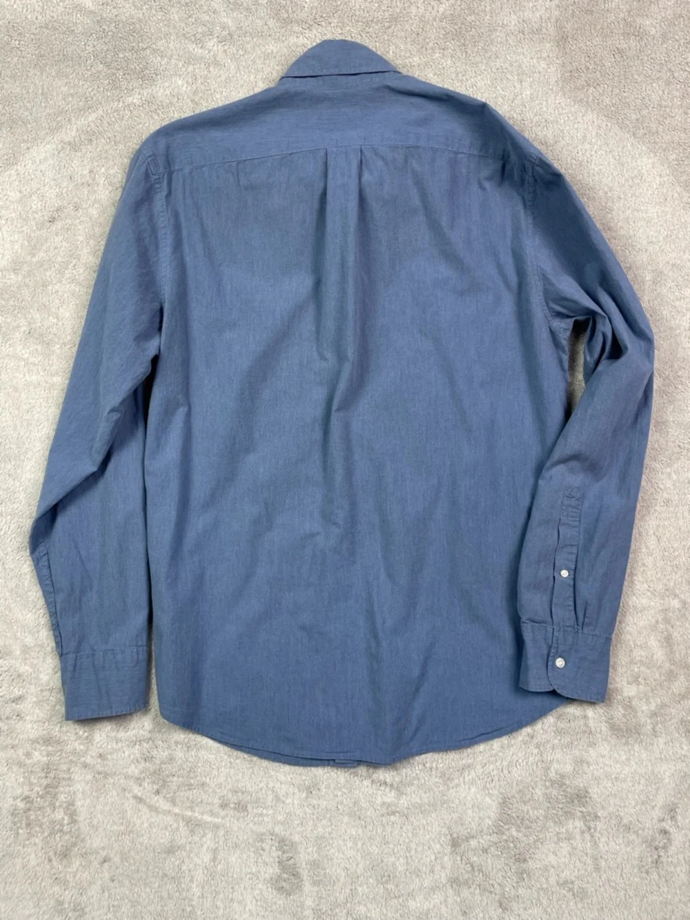 J.‎ Crew Men's Secret Wash Shirt - Medium - Classic Fit - Blue Stretch Cotton